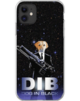 'Dog in Black' Personalized Phone Case
