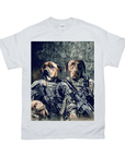 'The Army Veterans' Personalized 2 Pet T-Shirt