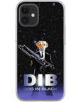 'Dog in Black' Personalized Phone Case