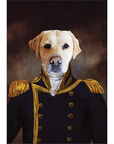 The Captain: Personalized Dog Poster