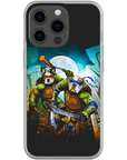 'Teenage Mutant Ninja Doggos' Personalized 2 Pet Phone Case