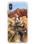 'Dogati Riders' Personalized 2 Pet Phone Case