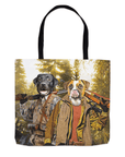 'The Hunters' Personalized 2 Pet Tote Bag