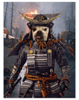 'The Samurai' Personalized Pet Poster