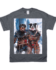 'The Viking Warriors' Personalized 2 Pet T-Shirt