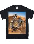 'The Motocross Riders' Personalized 3 Pet T-Shirt