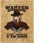 'The Wanted' Personalized Pet Puzzle