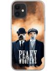 'Peaky Woofers' Personalized 2 Pet Phone Case