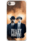 'Peaky Woofers' Personalized 2 Pet Phone Case