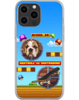 Retro Video Game Personalized Pet Phone Case