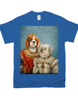 'Queen And Princess' Personalized 2 Pet T-Shirt