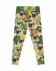 Custom Leggings (Tropical Yellow: 1-4 Pets)