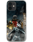 'Bat Dog & Robpaw' Personalized 2 Pet Phone Case