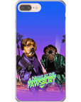 'A Night at the Pawsbury' Personalized 2 Pet Phone Case