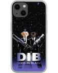 'Dogs in Black' Personalized 2 Pet Phone Case