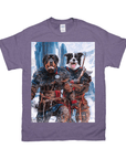 'The Viking Warriors' Personalized 2 Pet T-Shirt