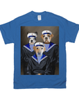 'The Sailors' Personalized 3 Pet T-Shirt