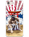'The Sumo Wrestler' Personalized Phone Case