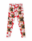 Custom Leggings (Bloom Red: 1-4 Pets)