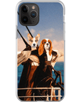 'Titanic Doggos' Personalized 2 Pet Phone Case