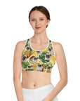 Custom Sports Bra (Tropical Yellow: 1-4 Pets)