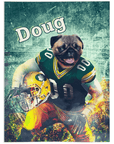 'Green Bay Doggos' Personalized Pet Blanket
