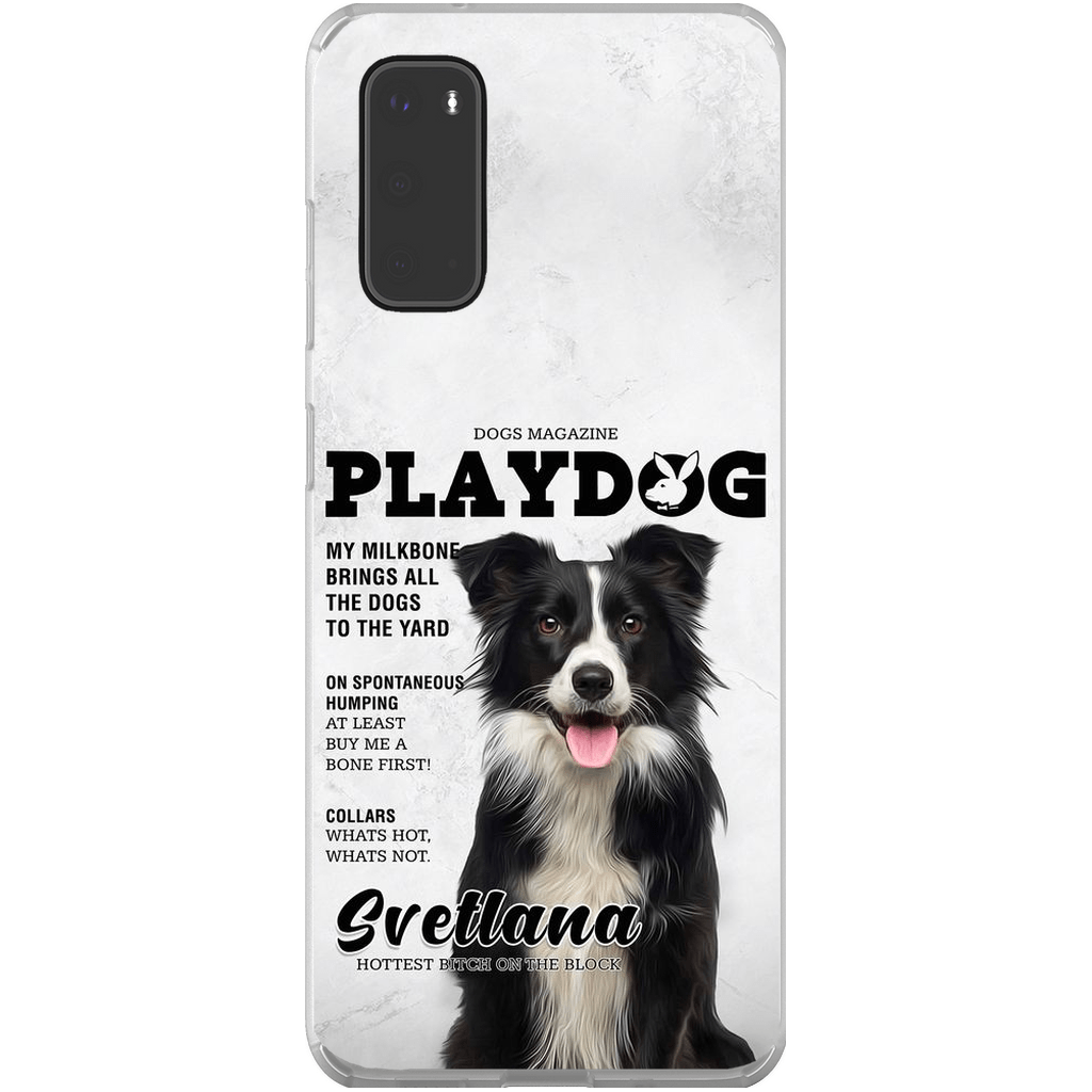 &#39;Playdog&#39; Personalized Phone Case