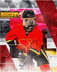 'Calgary Doggos Hockey' Personalized Pet Puzzle