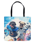 'Detroit Doggos' Personalized 2 Pet Tote Bag
