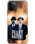 'Peaky Woofers' Personalized 2 Pet Phone Case