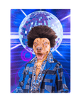 'The Disco Doggo' Personalized Pet Standing Canvas