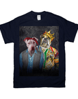'2Paw And Notorious D.O.G.' Personalized 2 Pet T-Shirt