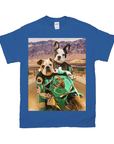 'Kawadawgi Riders' Personalized 2 Pet T-Shirt
