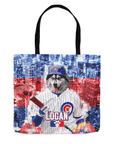 'Chicago Cubdogs' Personalized Tote Bag