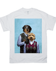 'Step Doggo & Doggette' Personalized 2 Pet T-Shirt