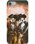 'The Pirates' Personalized 2 Pet Phone Case