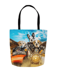 'Harley Wooferson' Personalized 4 Pet Tote Bag