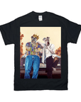 '2Paw and Notorious D.O.G. California Edition' Personalized 2 Pet T-Shirt