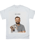 Personalized Modern Pet & Human T-Shirt