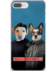 'Trailer Park Dogs 1' Personalized 2 Pets Phone Case