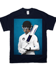'The Cricket Player' Personalized Pet T-Shirt