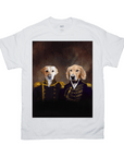 'The Admiral And The Captain' Personalized 2 Pet T-Shirt