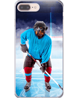 'The Hockey Player' Personalized Phone Case