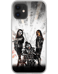 'Kiss Doggos' Personalized 3 Pet Phone Case