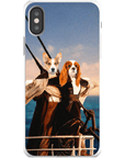 'Titanic Doggos' Personalized 2 Pet Phone Case