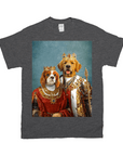 'King And Queen' Personalized 2 Pet T-Shirt