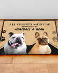 Doggovinci Personalized Doormat