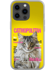 'Catmopolitan' Personalized Phone Case