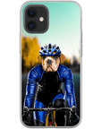 'The Male Cyclist' Personalized Phone Case