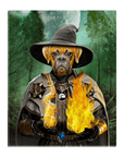 'The Wizard' Personalized Pet Standing Canvas